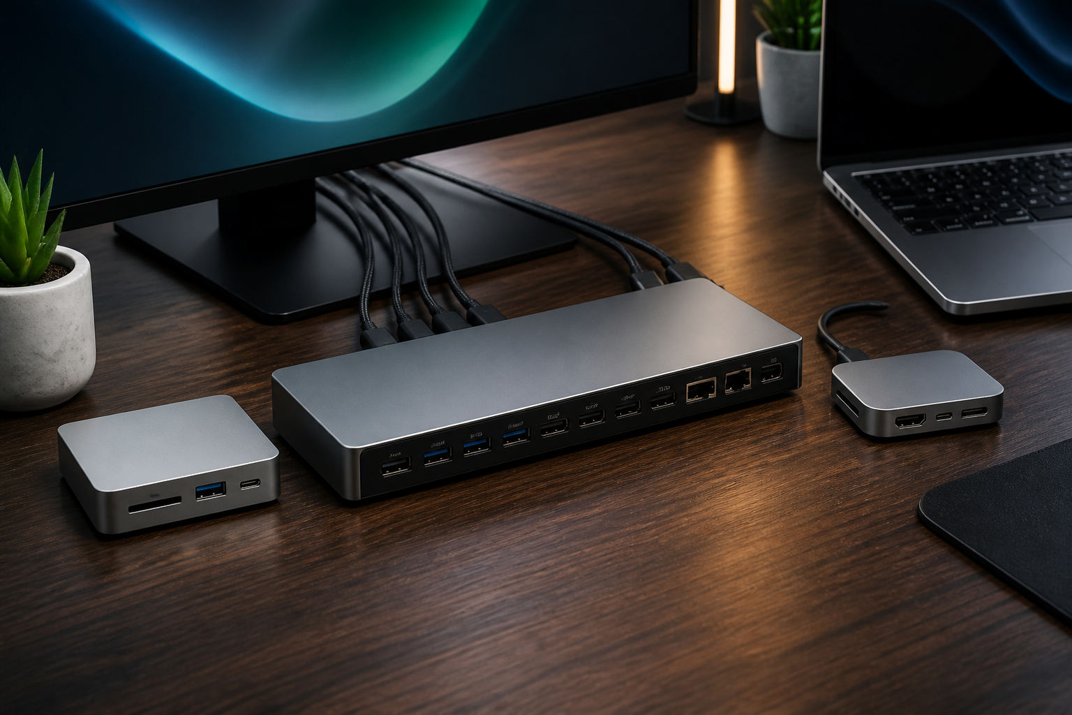 Vergleich verschiedener USB-C-Dockingstationen für Gaming und Homeoffice
