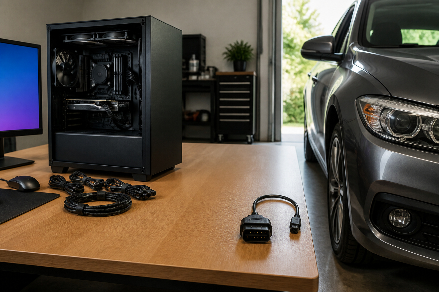 Unterschied zwischen PC-Diagnosetool und OBD2-Fahrzeugdiagnose