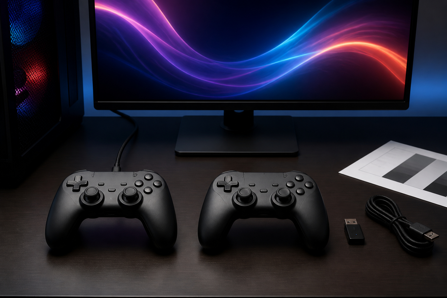 USB Bluetooth und 2,4 GHz Gamepad-Latenz vergleichen