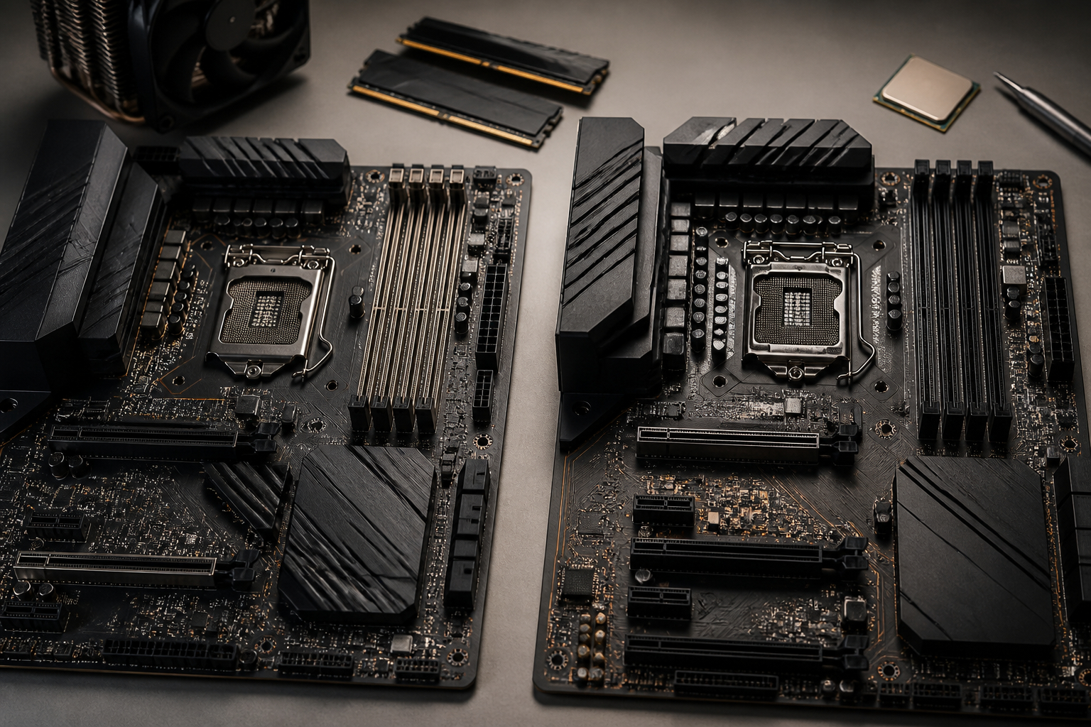 Vergleich von Gaming-Mainboards mit unterschiedlicher VRM-Ausstattung